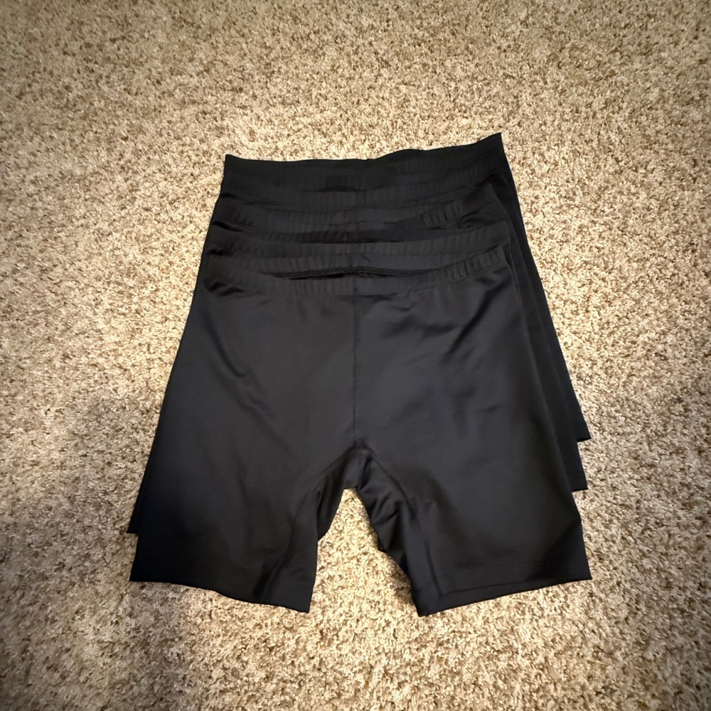 5 PAIR WOMEN'S BCG SHORTS